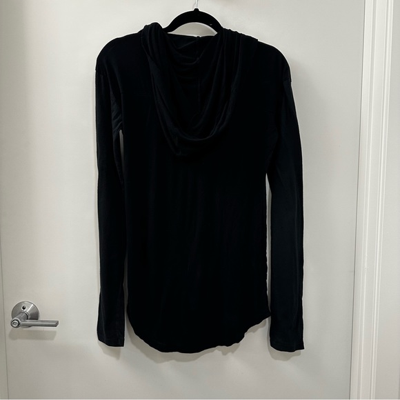 Distressed Unconditional Black Long Sleeve Shirt - Picture 5 of 6